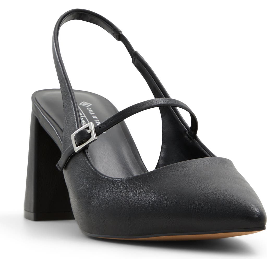 Call It Spring Slingback Pump In Black