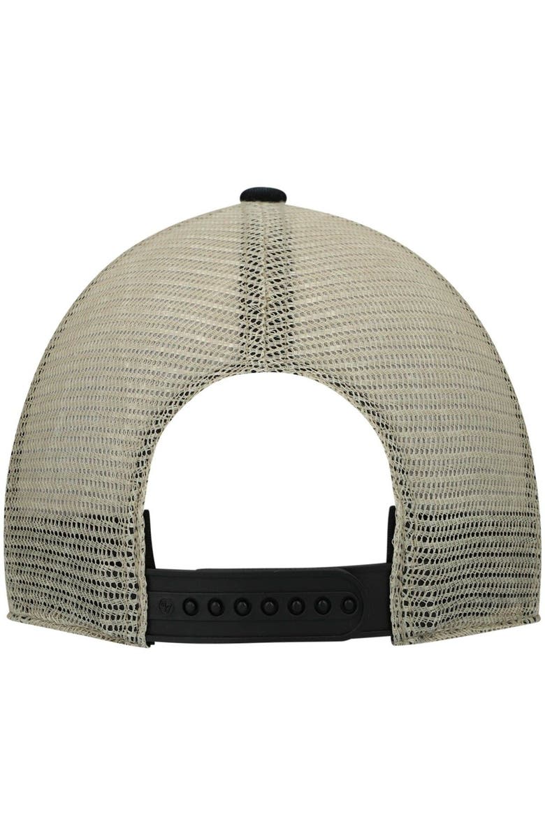 '47 Men's '47 Black Jacksonville Jaguars Flagship MVP Snapback Hat, Alternate, color, 