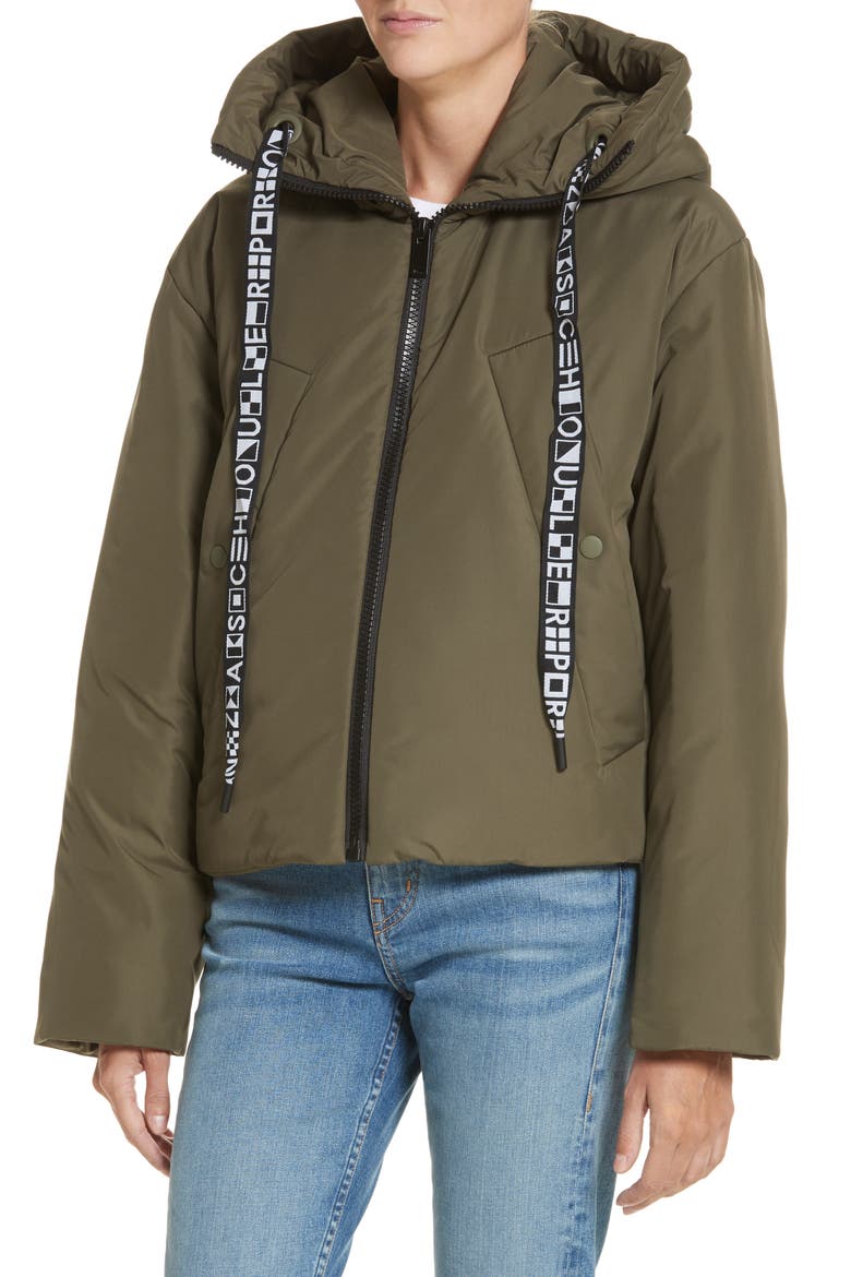 PSWL Padded Short Windbreaker, Alternate, color, ARMY