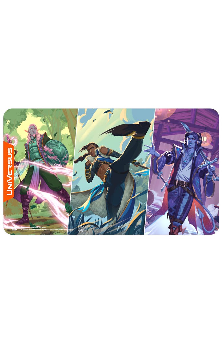 UniVersus Critical Role Heroes Of Exandria Playmat 24X14", Main, color, Multicolored