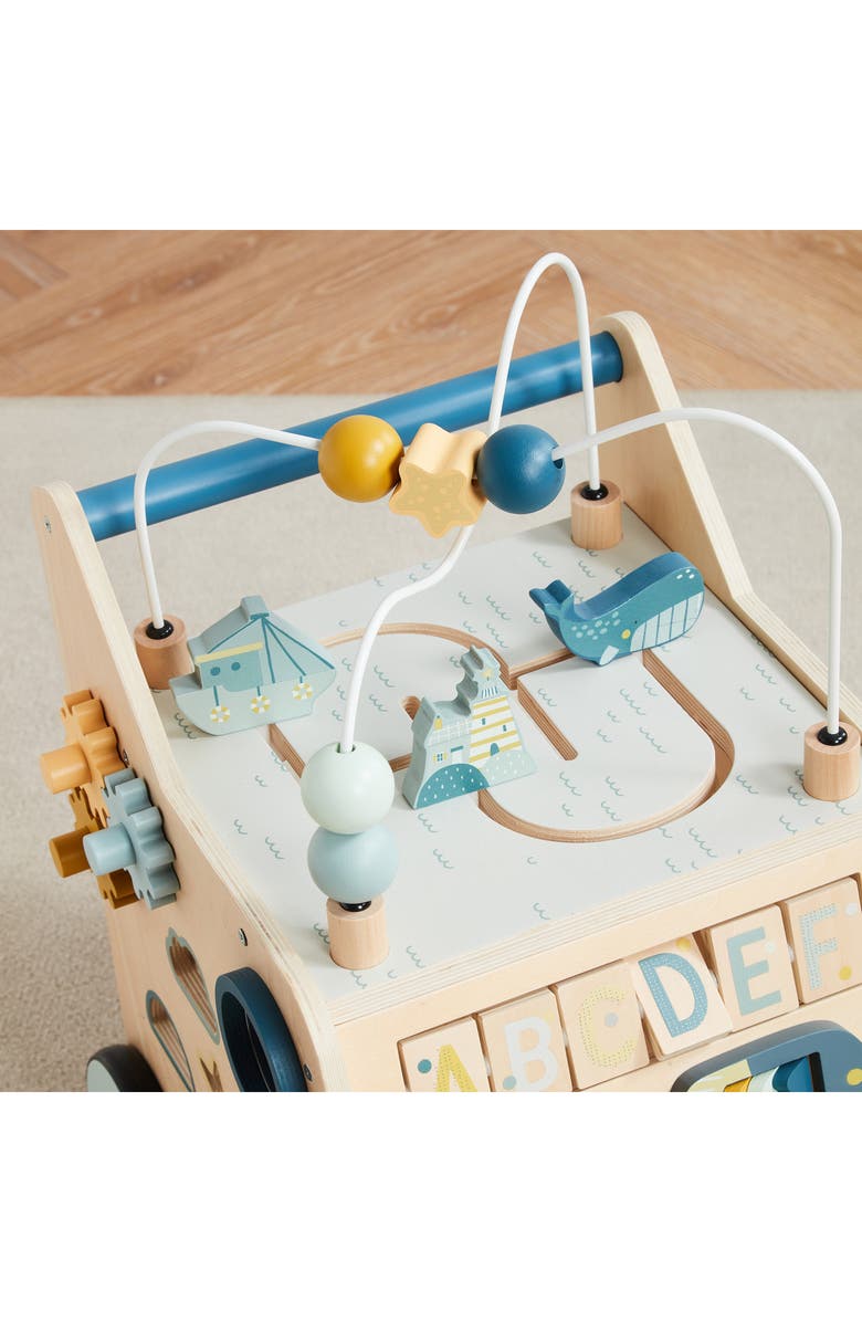 Wonder & Wise Busy Busy Activity Walker, Alternate, color, Blue