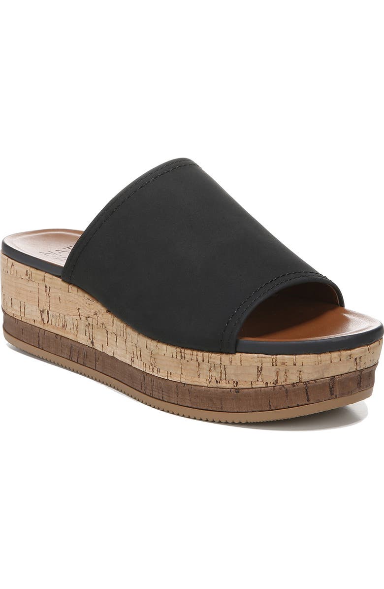 Naturalizer Kirstin Platform Wedge Slide Sandal, Main, color,