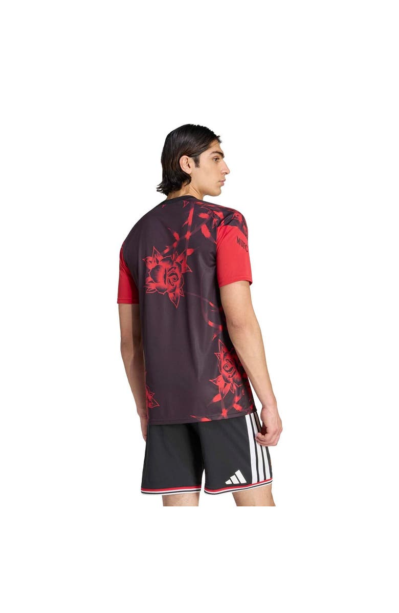 adidas Men's adidas Black Manchester United Home 2026/27 Pre-Match Top, Alternate, color, Black