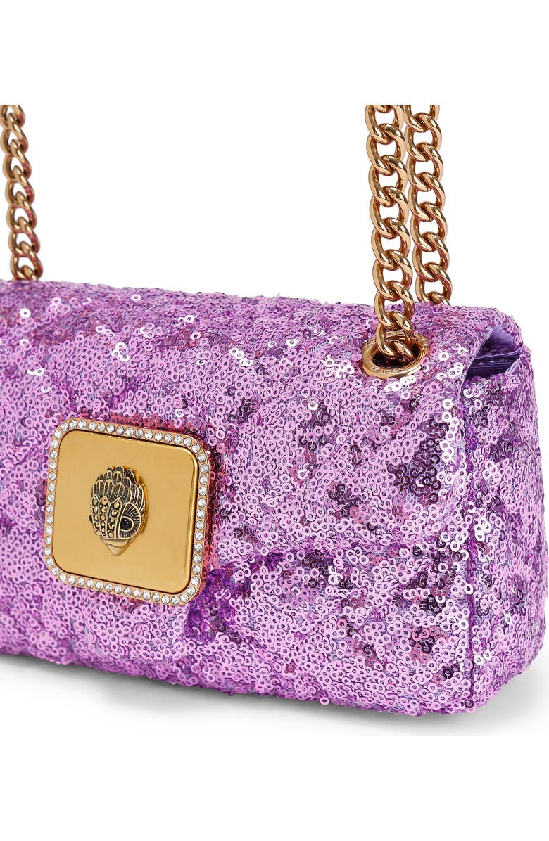 Kurt Geiger London Mini Pimlico Crossbody Bag, Alternate, color, Purple
