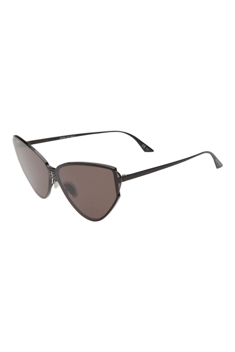 Cat Eye Sunglasses, Alternate, color, BLACK