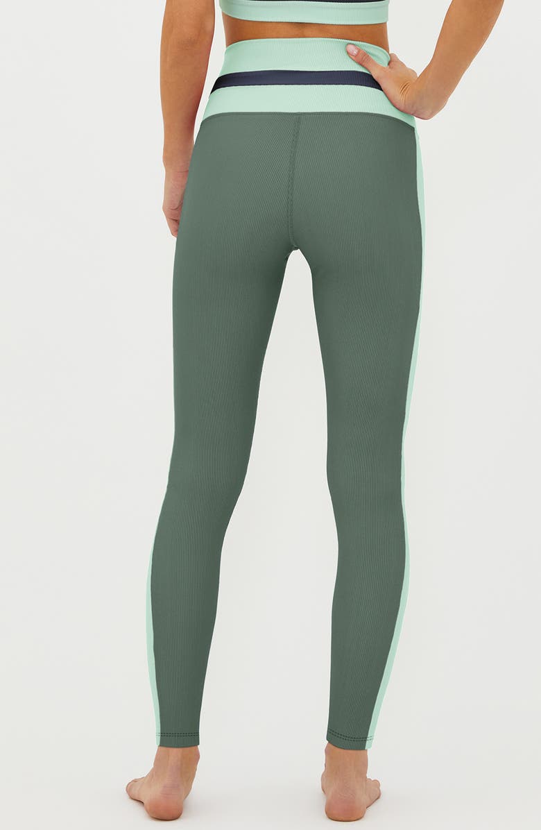 Beach Riot Mariella Colorblock Rib Leggings, Alternate, color,
