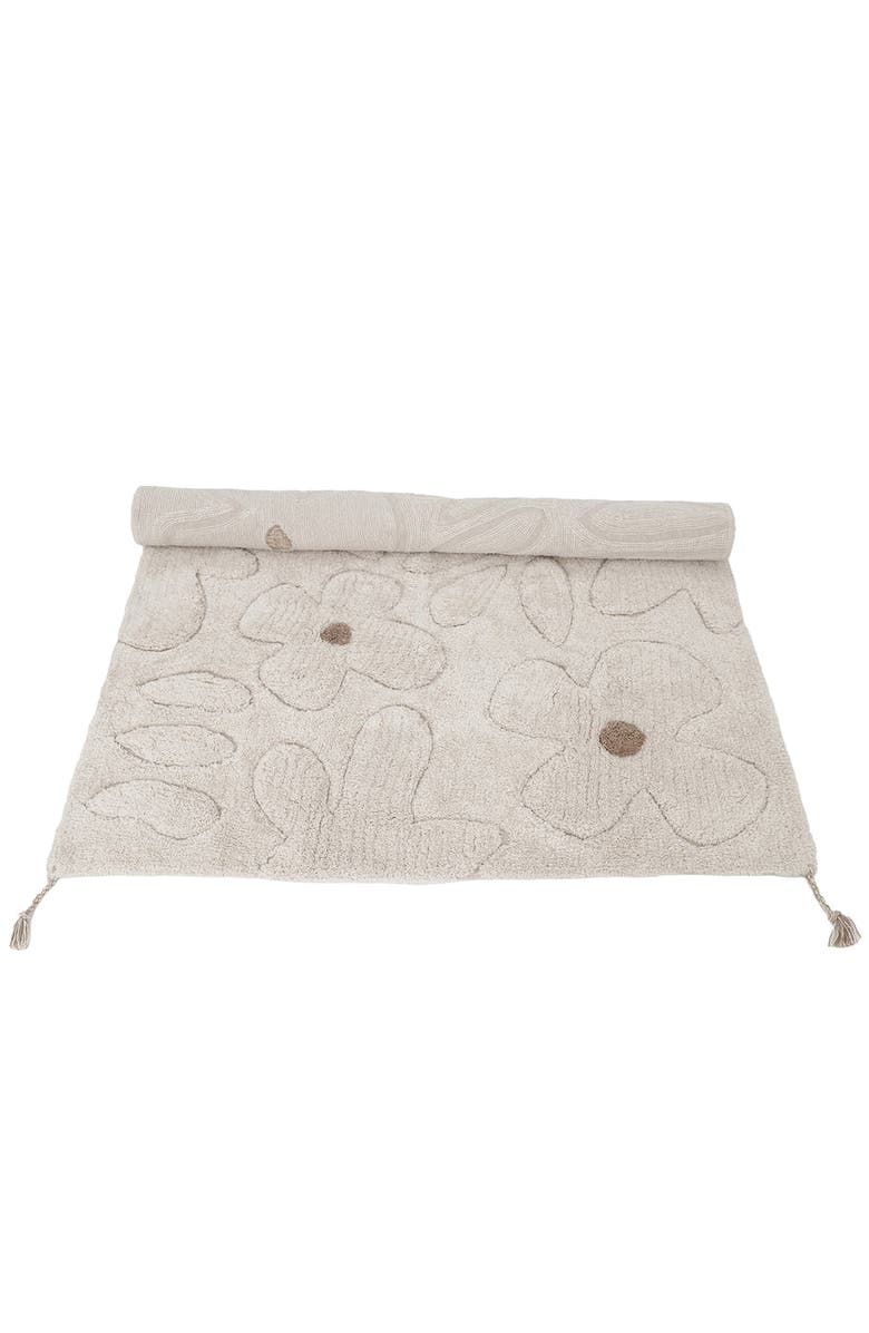 Nattiot Gentle Flora Rug, Alternate, color, Multi