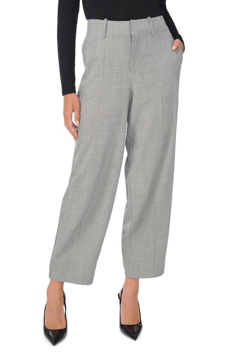 Ankle Wide Leg Pants, Main, color, GREY HEATHER