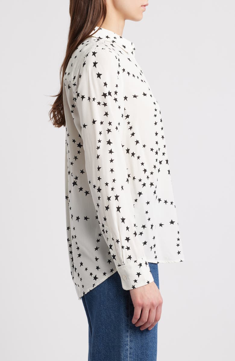 Rails Kathryn Star Print Button-Up Shirt, Alternate, color,