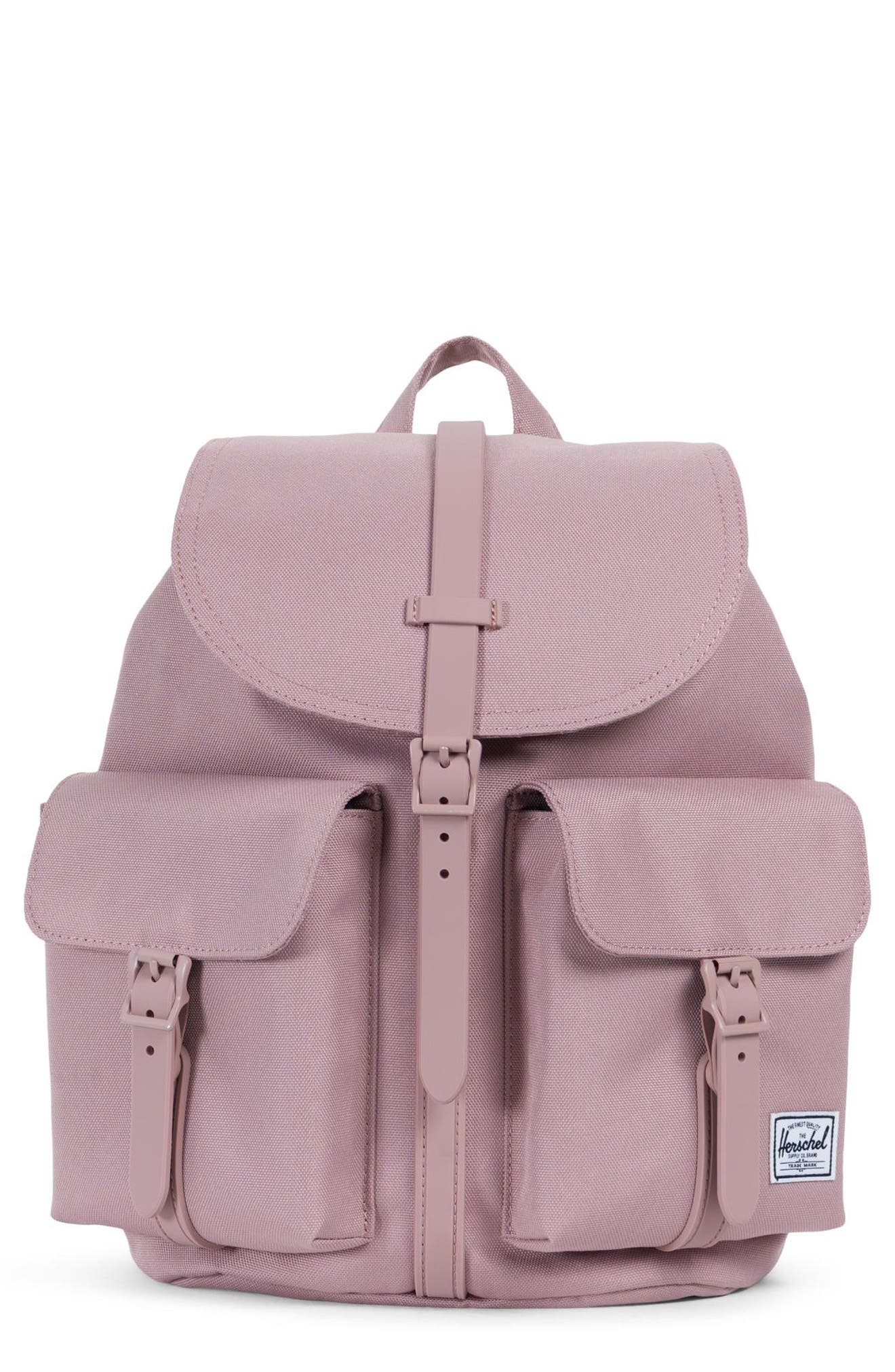 X-Small Dawson Backpack, Main, color, ASH ROSE/ PINK