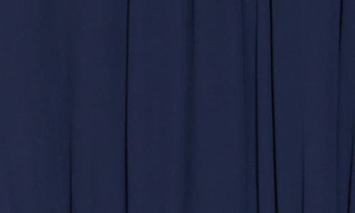 Daniel Rainn Mock Neck Tie Waist Dress