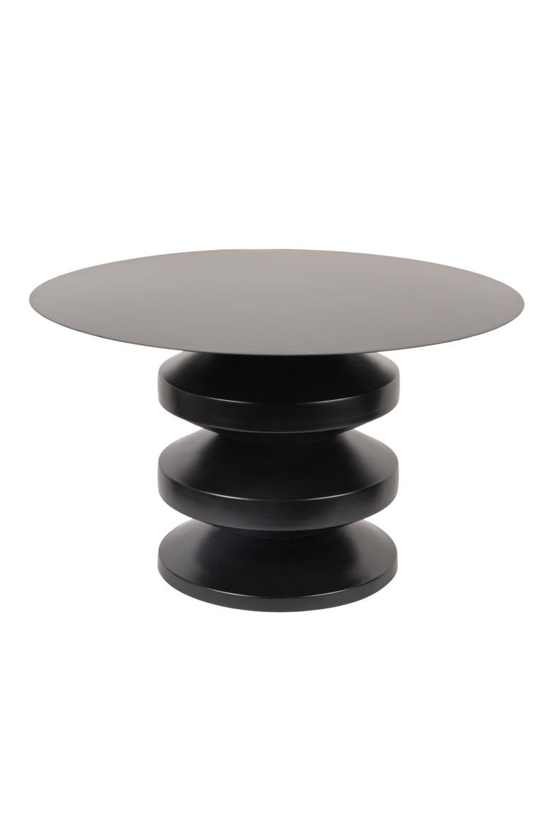 Accordion Coffee Table, Main, color, Black