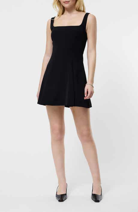 French Connection Sleeveless Square Neck Minidress