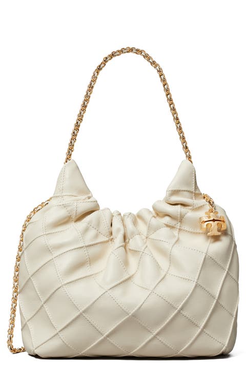 Mini Fleming Quilted Leather Hobo Bag