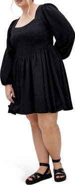 City Chic Cordelia Long Sleeve Minidress