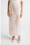 selected Embroidered Yellow White