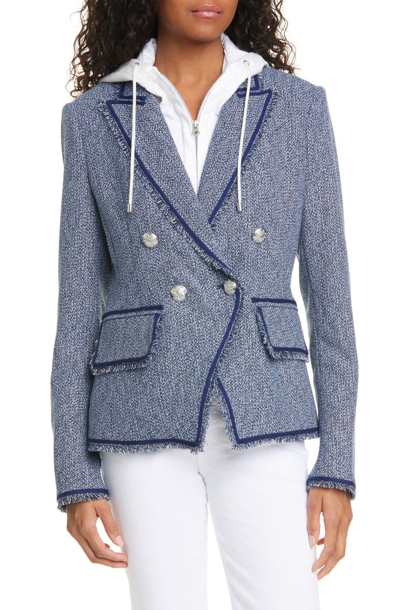 Veronica Beard Frisco Tweed Jacket, Alternate, color, 