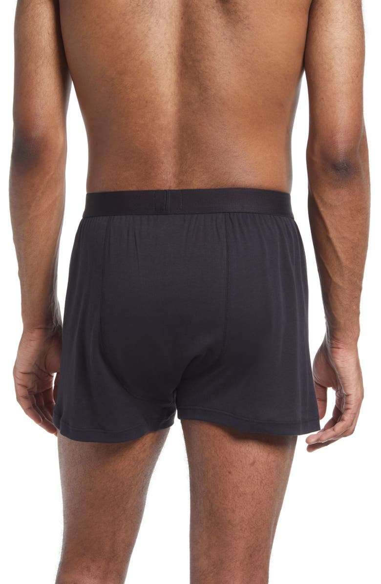 Sunspel Sea Island Cotton One-Button Boxers, Alternate, color, 