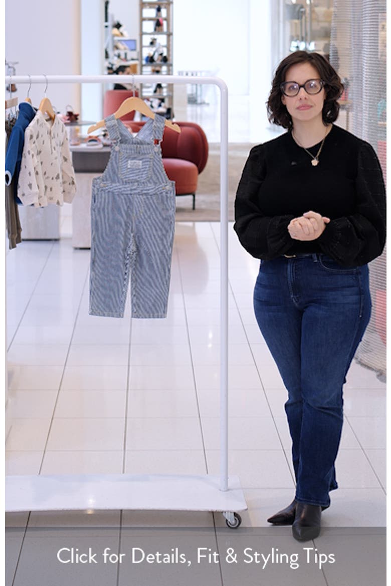 Railroad Stripe Overalls video