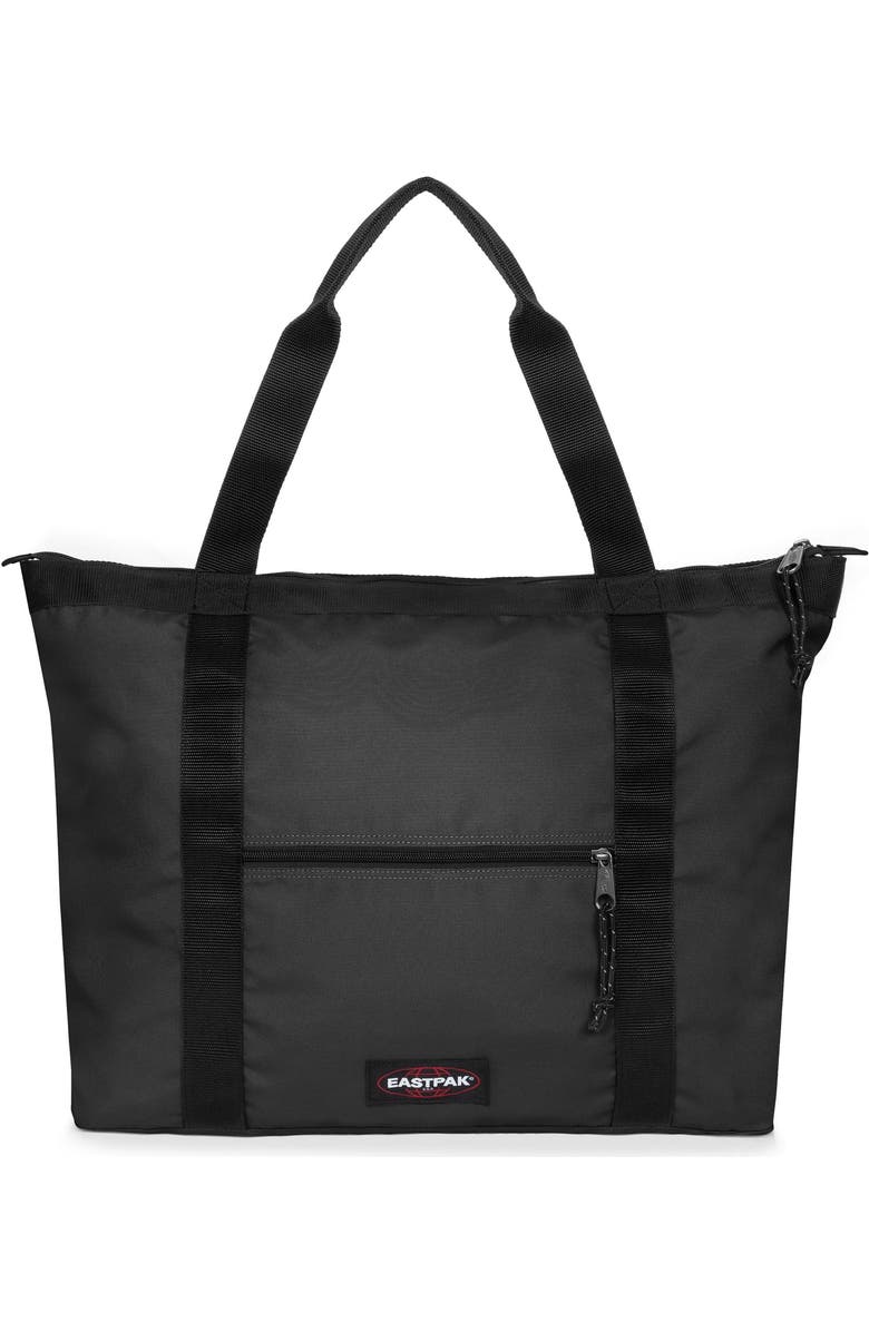 Eastpak Travel Tote Black Shoulder Bags, Main, color, Black