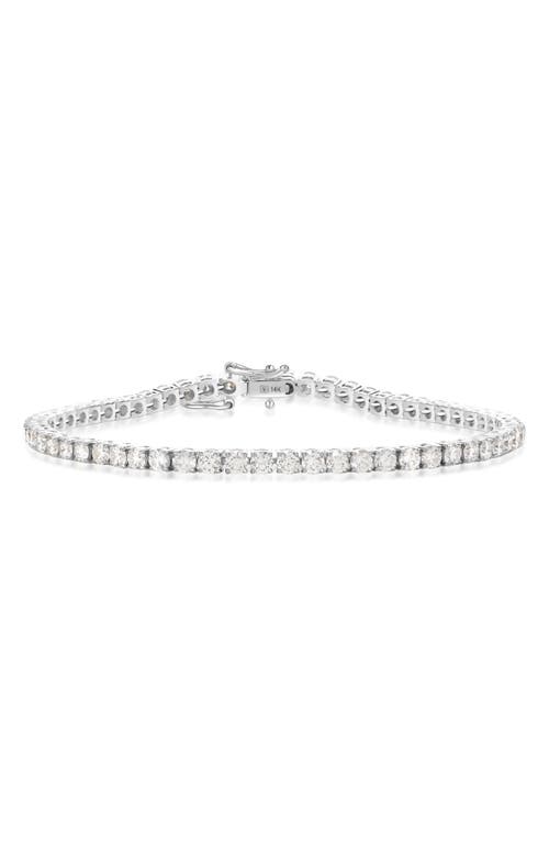 Valani Atelier Diamond Tennis Bracelet In 14k White Gold