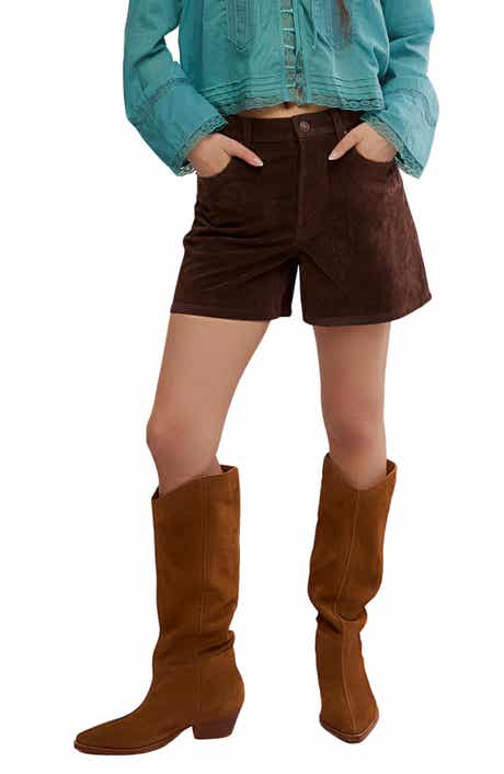 Free People Tippi Faux Suede Shorts