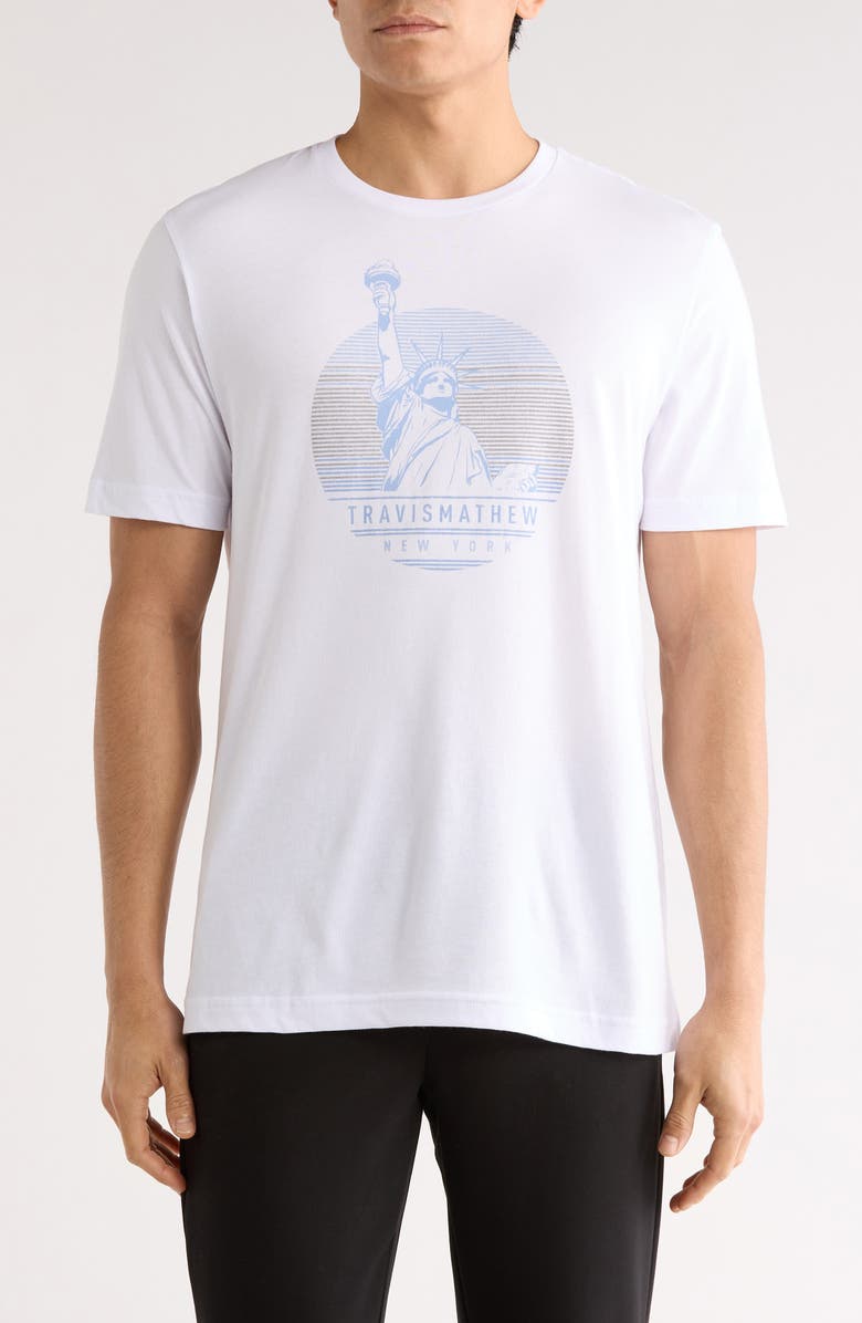 TravisMathew Street Light Graphic T-Shirt, Main, color, 