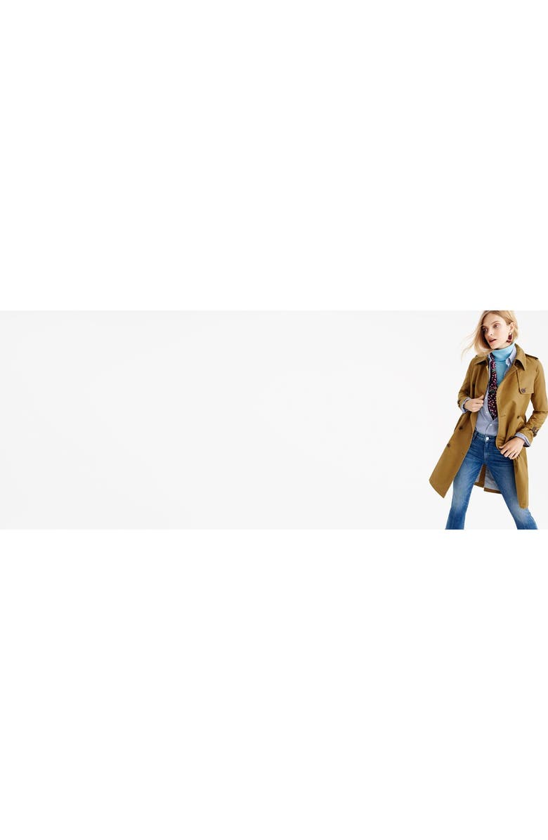 J.CREW FACTORY J.Crew 'Straight Away' Stretch High Rise Crop Jeans, Alternate, color, 