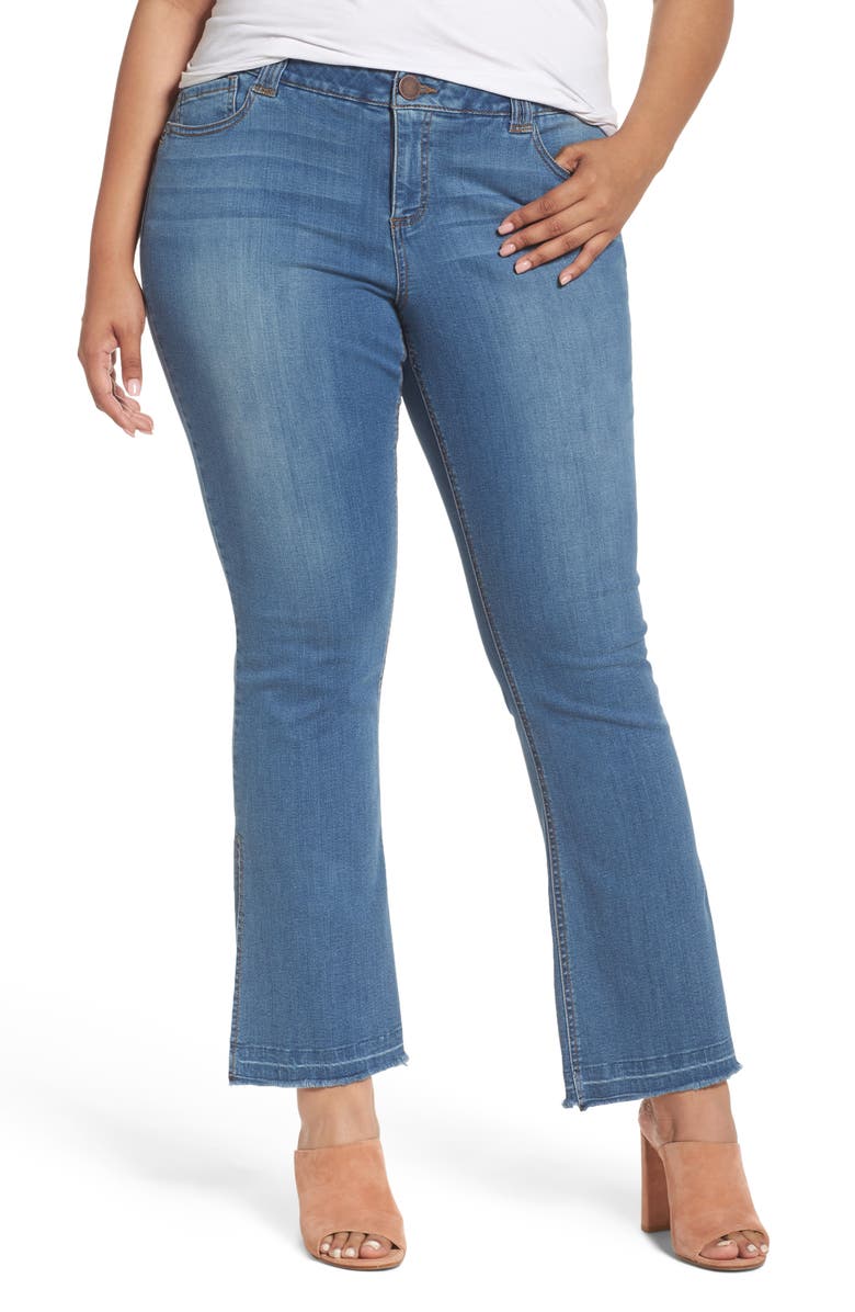 Wit & Wisdom Ab-solution Split Release Hem Jeans, Main, color,