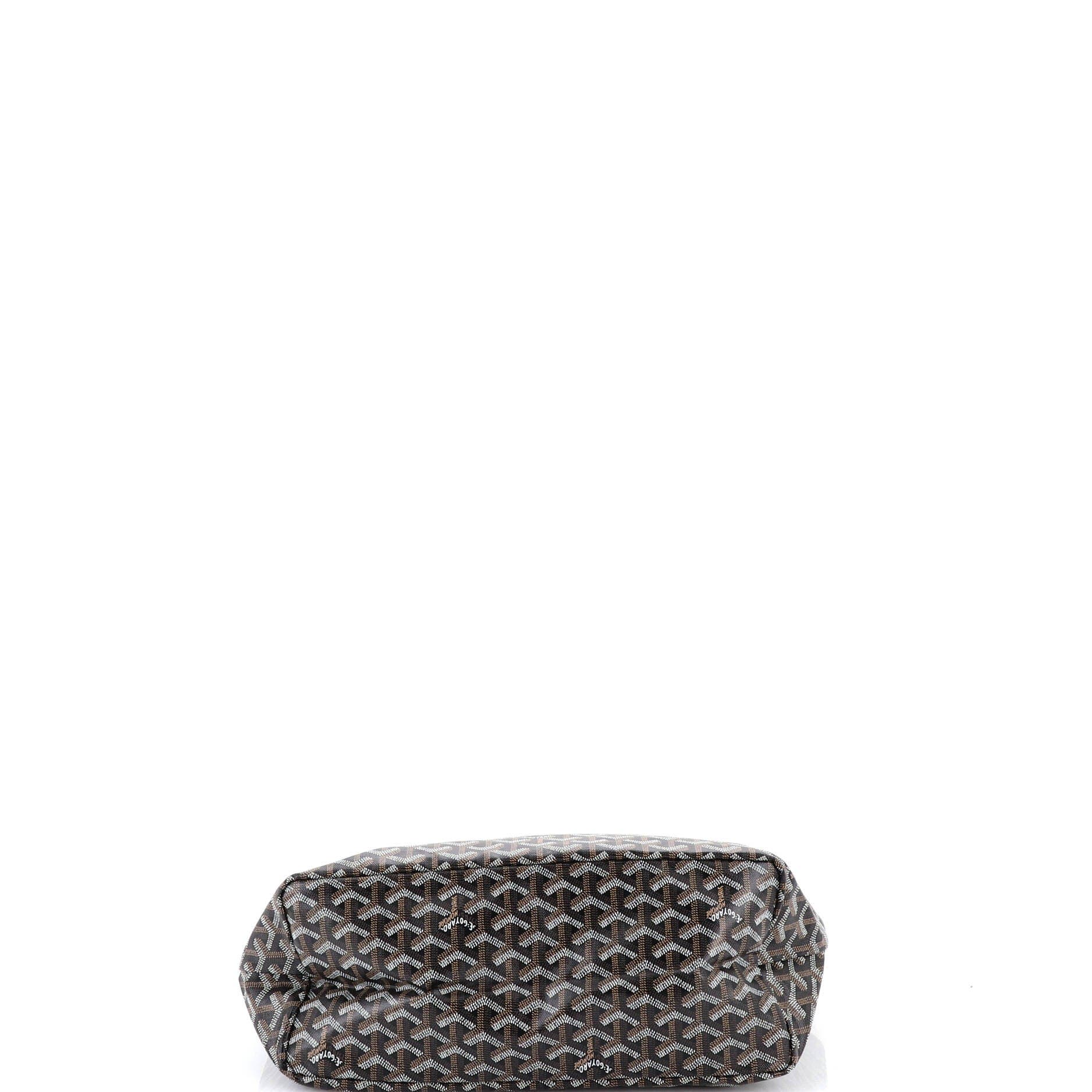 Pre-Owned Goyard Saint Louis Tote Coated Canvas PM, Alternate, color, Brown