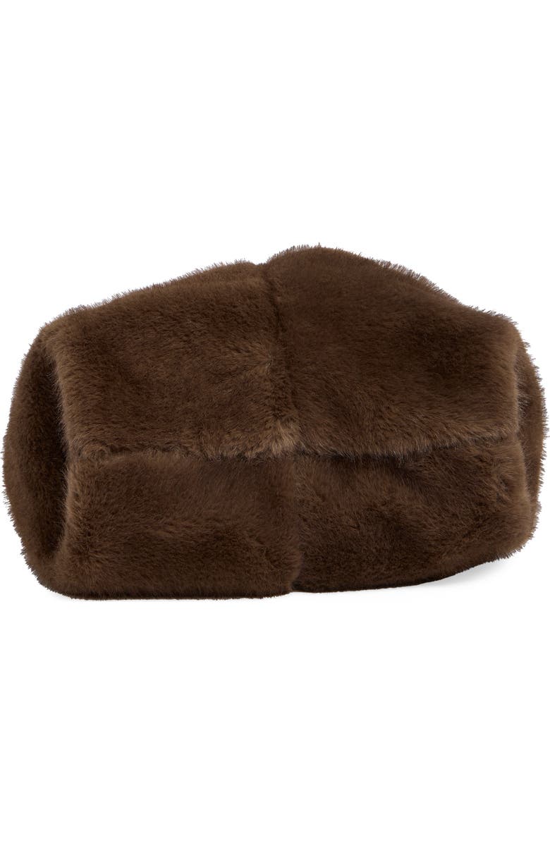 A.L.C. Simone Faux Fur Bag, Alternate, color, Brown