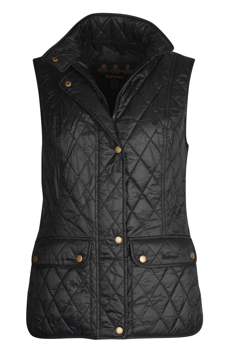Barbour Otterburn Vest, Alternate, color, Black
