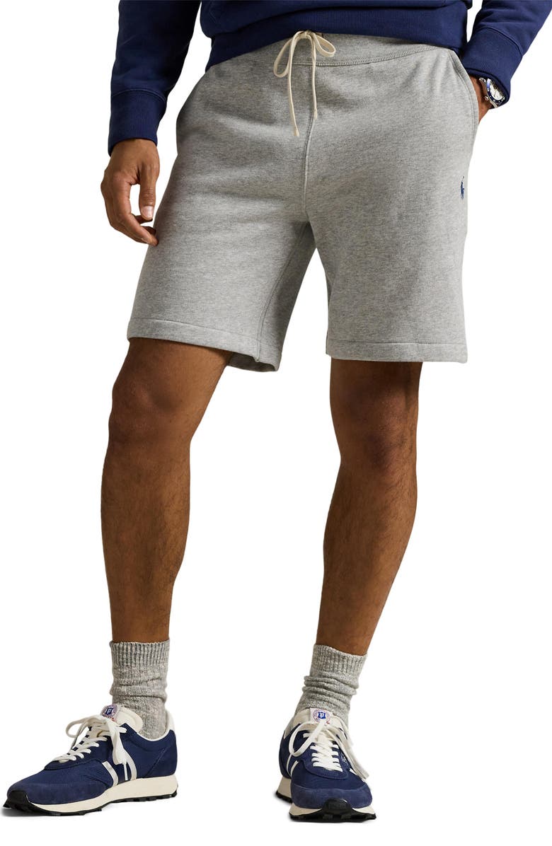 Polo Ralph Lauren Fleece Shorts, Main, color, Andover Heather