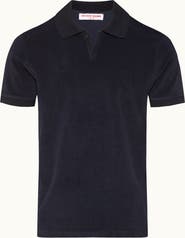 Orlebar Brown Bruno Towelling Classic Fit Towelling Polo