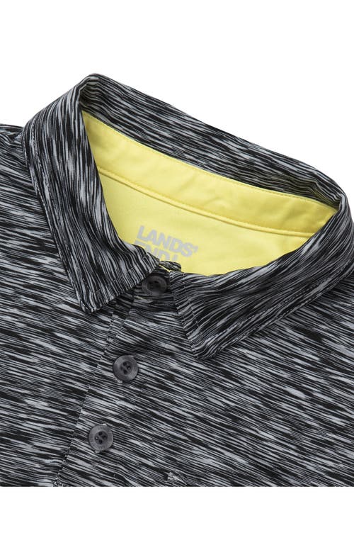 LANDS' END LANDS' END BOYS SHORT SLEEVE ATHLETIC POLO SHIRT