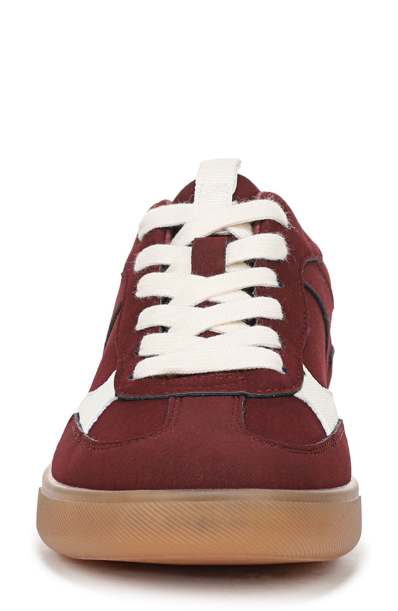 Blowfish Malibu Tastic Sneaker, Alternate, color, Carmine Red Faux Suede