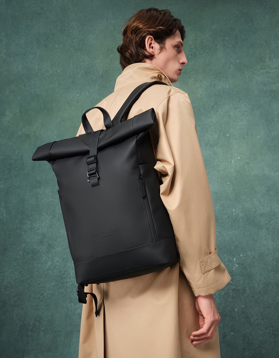 Gaston Luga Spläsh Rolltop 16", Alternate, color, Black