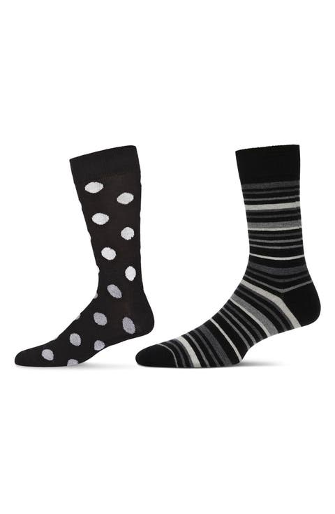 Assorted 2-Pack Crew Socks