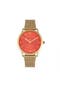 selected Gold/Red