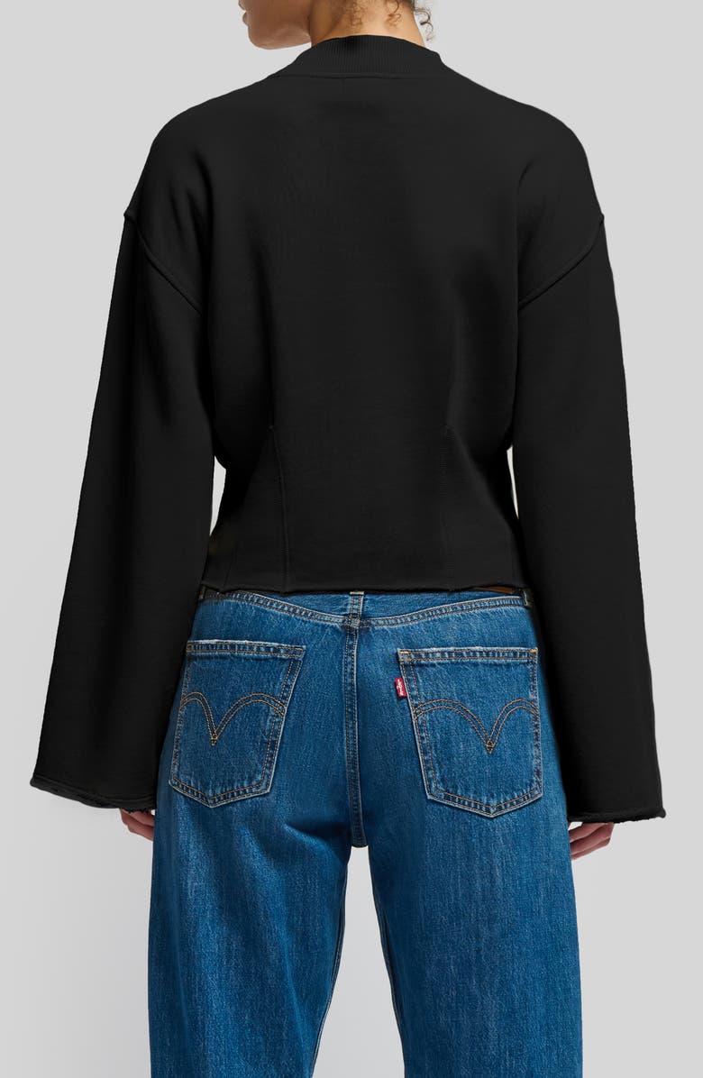 Nation LTD Rocky Mock Neck Cotton Sweatshirt, Alternate, color,