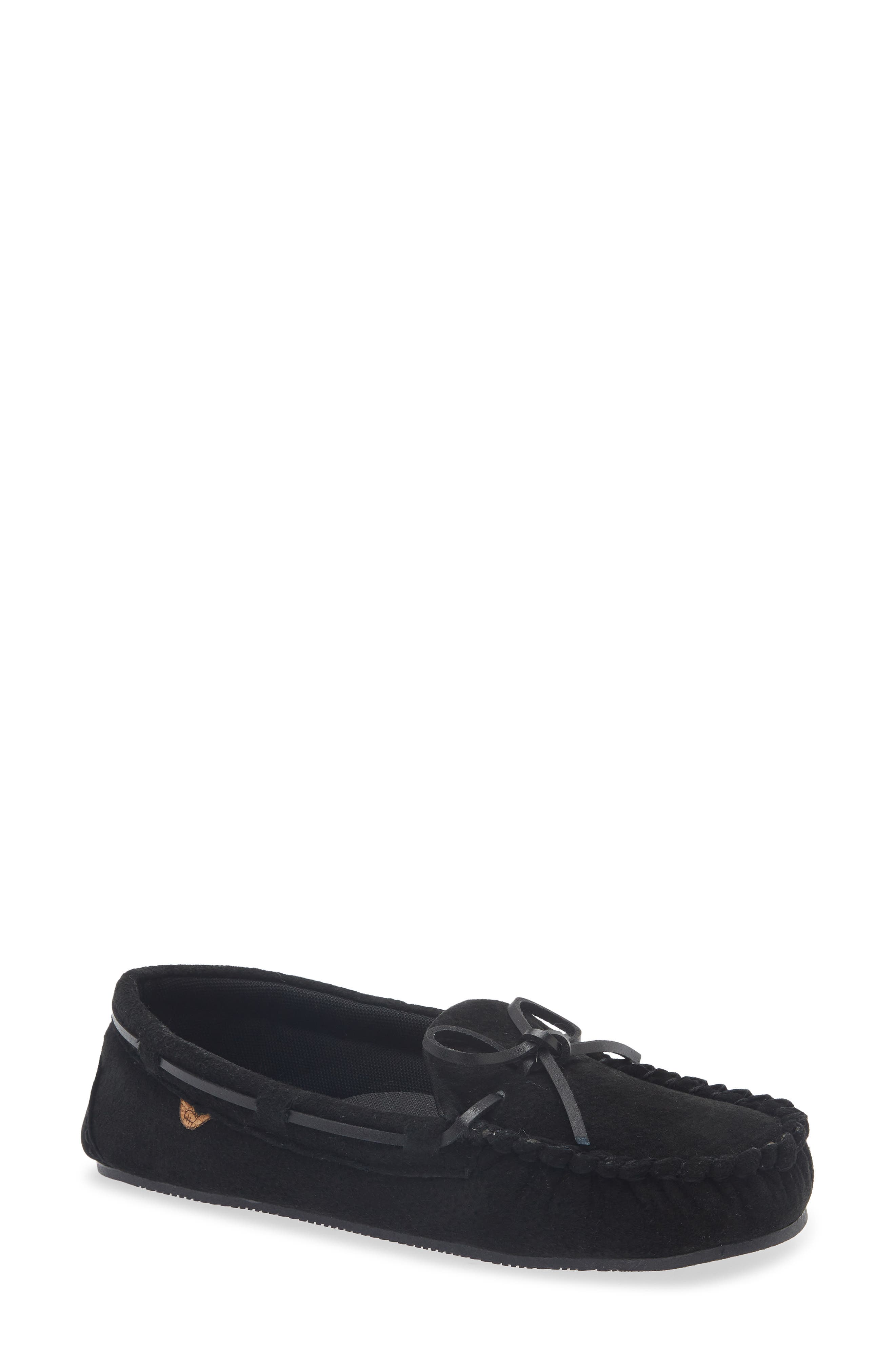 Sabrina Moc II Loafer, Main, color, TRIPLE BLACK