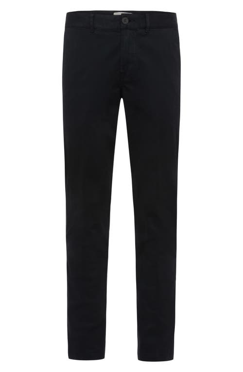 Hudson Jeans Classic Slim Straight Leg Stretch Chinos In Black