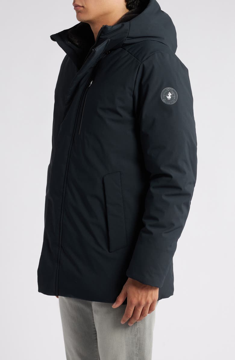 Save The Duck Antoine Faux Fur Lined Waterproof Hooded Parka, Alternate, color, 
