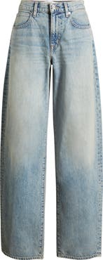SLVRLAKE Tess Low Rise Wide Leg Jeans