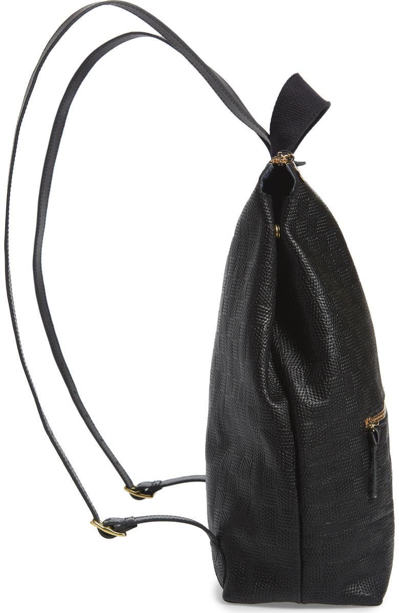 Clare V. Remi Leather Backpack, Alternate, color,