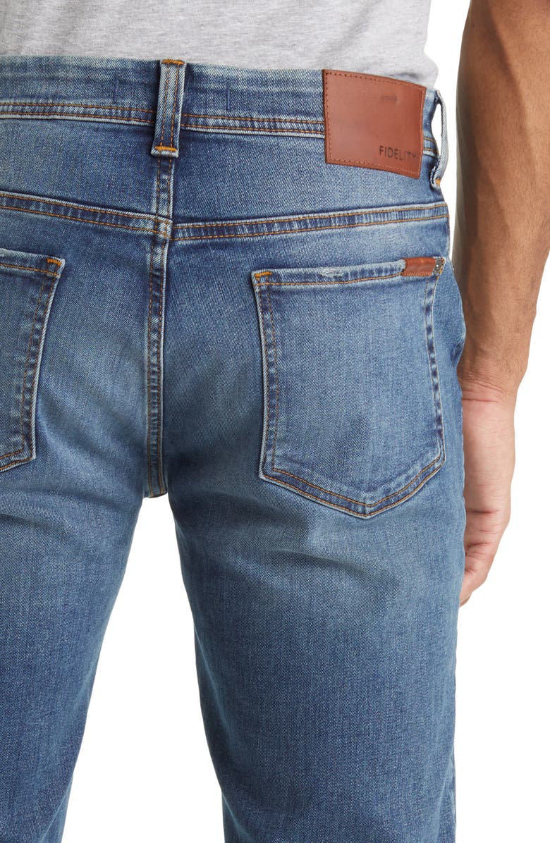 Fidelity Denim Jimmy Slim Straight Leg Jeans, Alternate, color, 