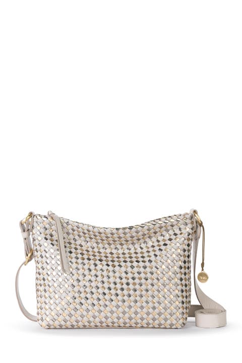 Melrose Crossbody Woven Leather Bag