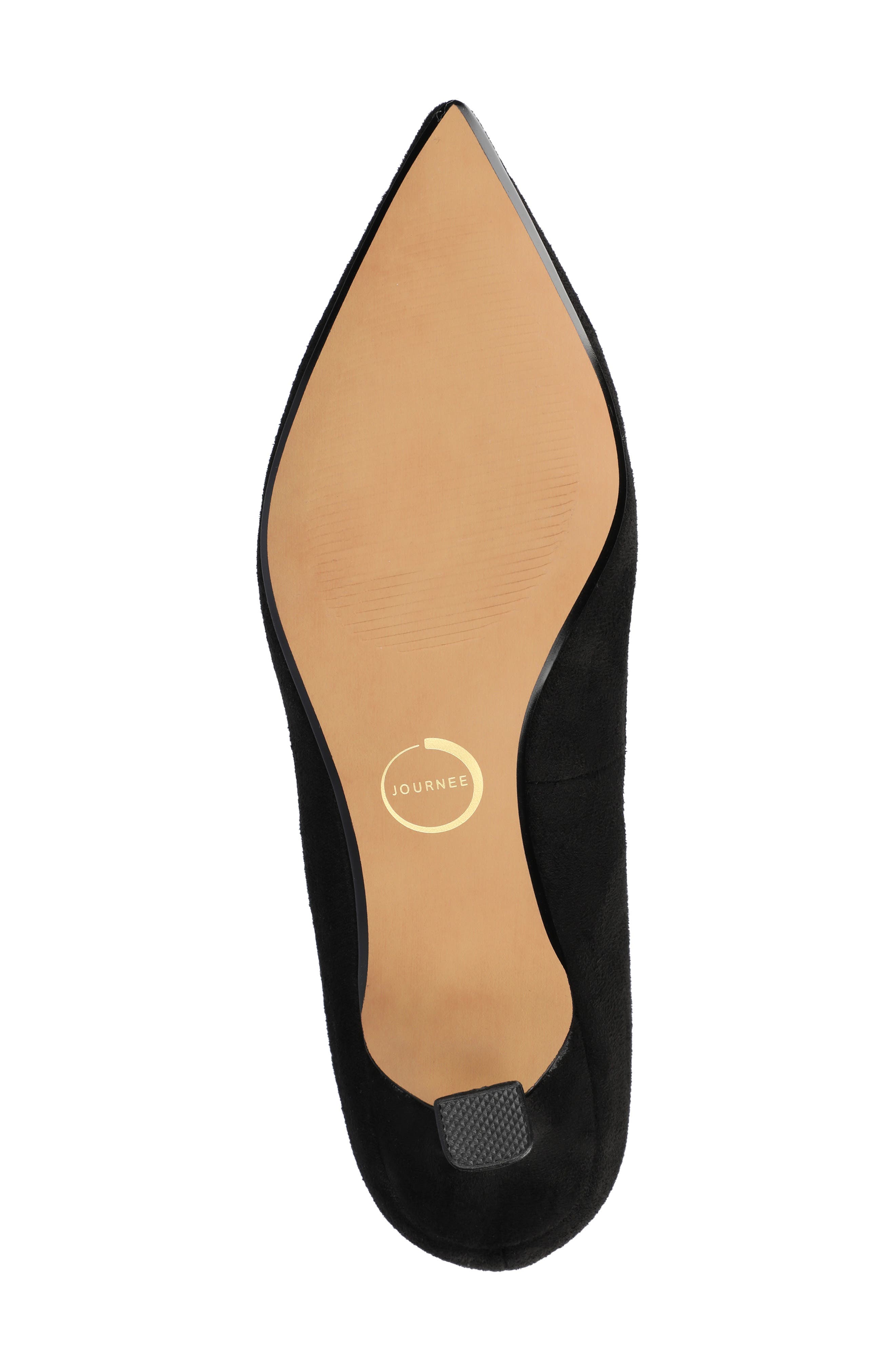 Pammie Pump, Alternate, color, BLACK SUEDE
