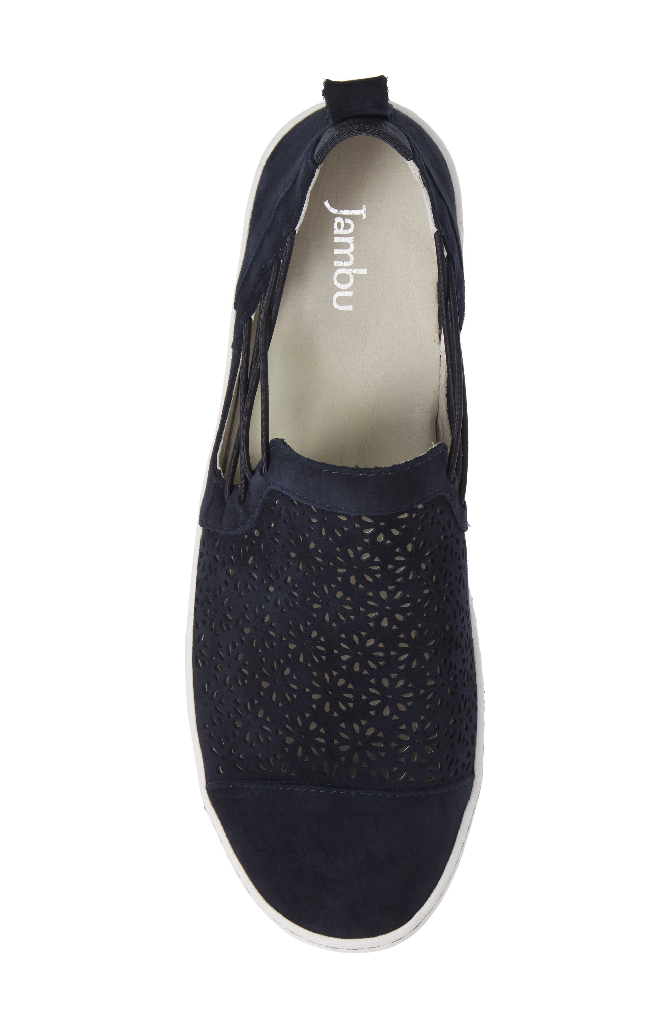 Erin Sneaker, Alternate, color, NAVY SUEDE