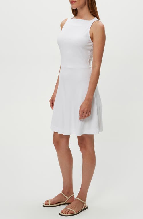 Michael Stars Andy Skater Minidress In White
